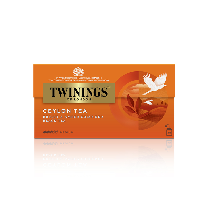 twinings英国川宁进口斯里兰卡锡兰红茶茶包英式奶茶专用茶叶茶粉