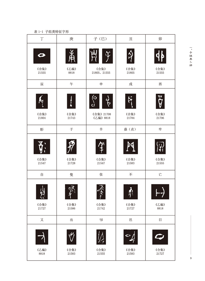 非王卜辞上册 殷墟甲骨文书体分类萃编第九卷 重点图书出版规划普及类古籍整理图书籍 文辞格式甲骨文书法学者书 河南美术 - 图0