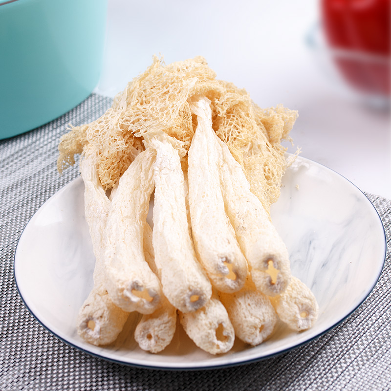 金唐旗舰店金唐竹荪干货新鲜非野生非特产级农家食用菌菇古田竹荪干竹笙煲汤0