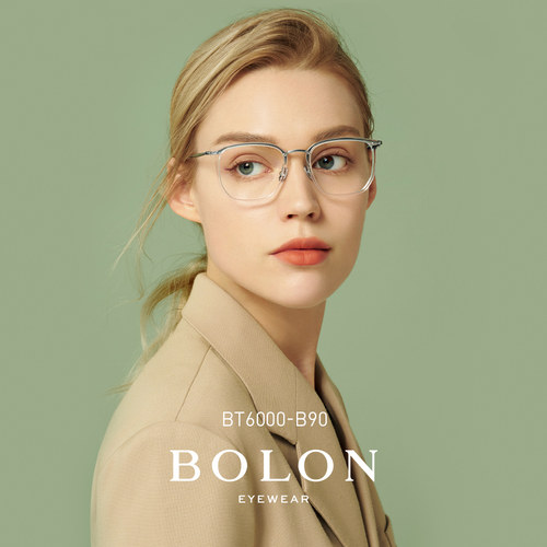 BOLON暴龙近视眼镜男眼镜框β钛时尚眼镜架男女款BT6000 - 图2