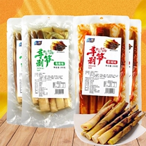 With Gourmet Peel 200g ready-to-eat spicy notes Peppers Spike Mesh Red Hand Ripping Asparagus Bagged Casual Snacks