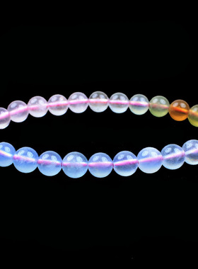 女士摩根石水晶手链彩色