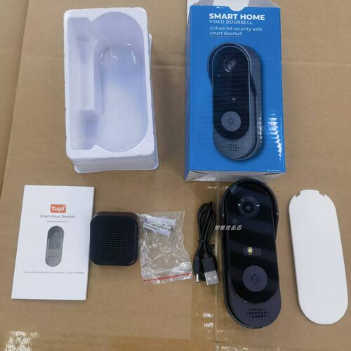 跨境tuya涂鸦门铃doorbell无线可视摄像头wifi camera网络摄像机 - 图3