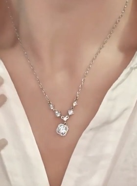 楠楠【预售20天左右】时尚方块冰糖锁骨链好搭ins清冷风淡系项链