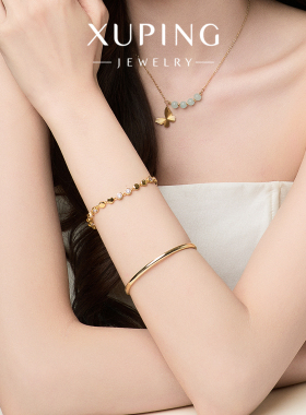 旭平泡泡轻奢手链女仿金色精致小众设计高级感