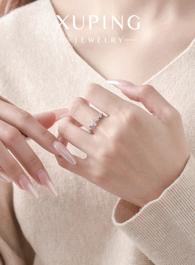 柔柔蝴蝶戒指女生轻奢小众高级感时尚气质细款设计感春夏吸晴指环