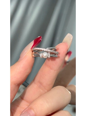 旭平法式优雅时尚简约灵动戒指