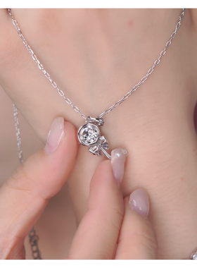 旭平圣诞糖果棒棒糖仿水晶系列项链