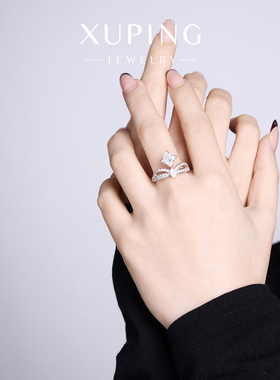 柔柔【繁花辉映·加冕】方糖皇冠戒指个性高级感气质轻奢公主指环