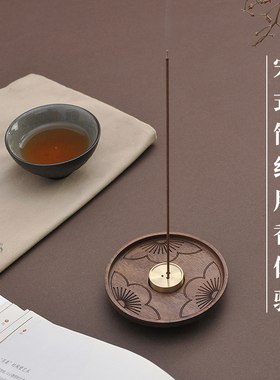 倒挂香器胡桃木室内香炉