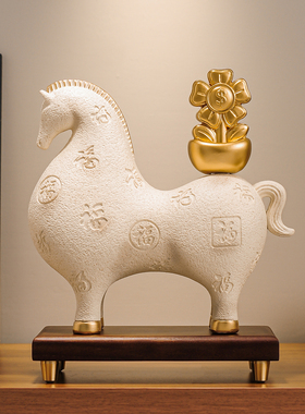 新中式福马招财摆件乔迁礼物