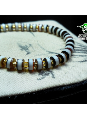 女士款琉璃珠子手链不还价清