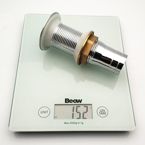 不锈钢加长洗衣池下水器 40 32拖布池加厚大理石排水套装卫浴配件 - 图2