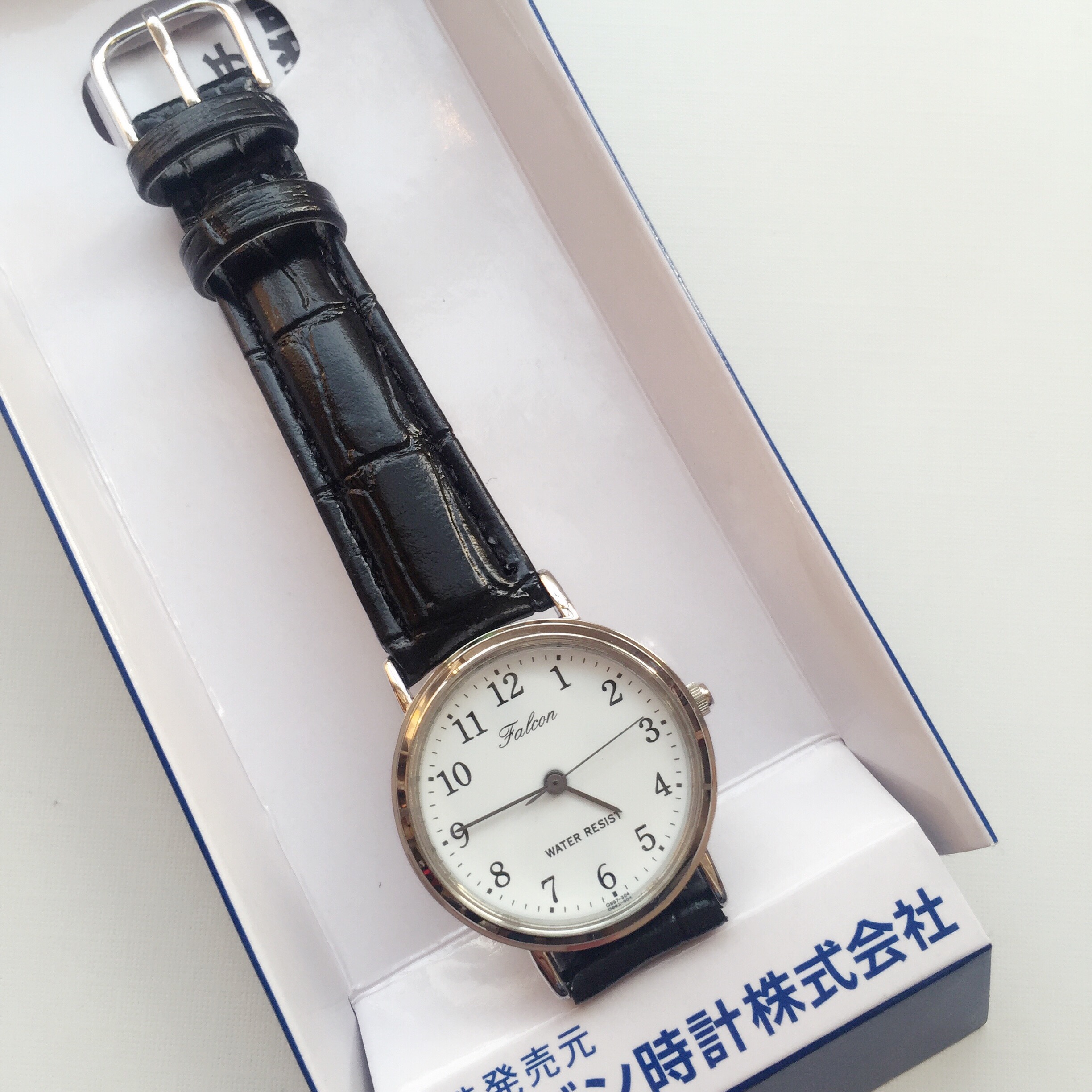 西铁城猎鹰Q＆Q款Q996-304复古简约手表情侣直径34mm米兰表带 - 图2