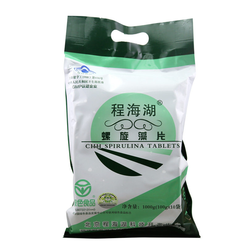 程海湖r 0.25 g/片*400片螺旋藻片 聚多食品螺旋藻/藻类提取物