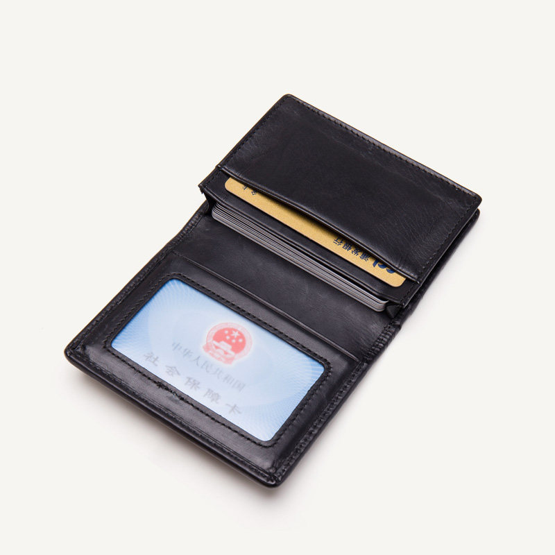 男式女式大容量创意证件位真皮卡包 伊琳莎卡包