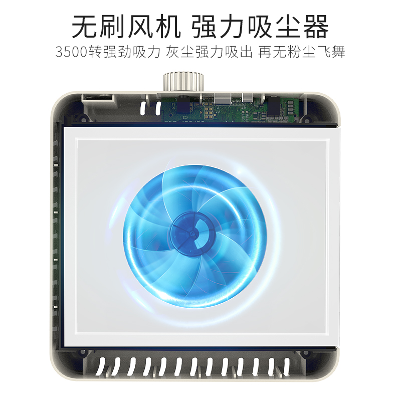 AMDMG卸甲打磨指甲粉尘灰尘机器大功率静音吸尘器美甲店专用工具 - 图2