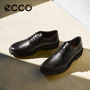 ECCO爱步婚鞋德比鞋男 舒适商务结婚皮鞋正装鞋 都市伦敦525604