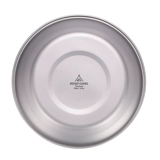 Гигиеническая посуда для кемпинга для домашнего использования, обеденная тарелка, 500 мл