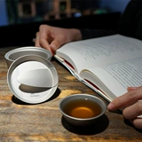 Дорожный чайный сервиз, металлический портативный чай, комплект для отдыха