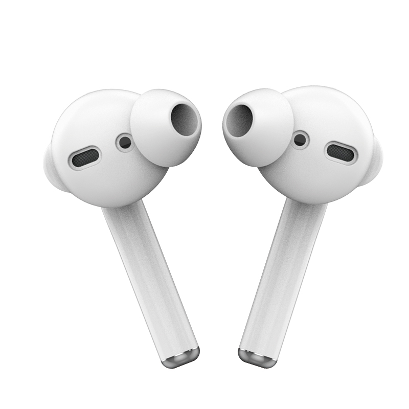 鑫喆适用于苹果AirPods2代耳机防滑耳机套保护套壳AirPod防掉固定器无线蓝牙入耳式鲨鱼鳍耳帽防脱落配件I053 - 图3