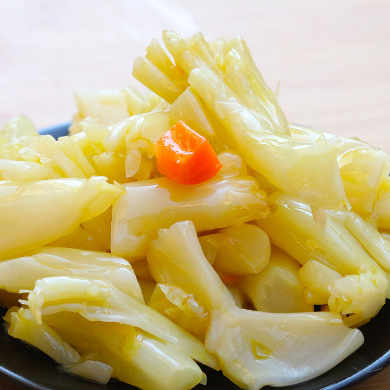 宁溪开胃菜花梗500g酒店特色菜冷盘菜成品即食腌制花菜梗酱菜泡菜,淘宝优惠券,粉丝福利购,淘宝优惠卷