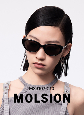 陌森墨镜女25年新品防晒猫眼时尚复古女款防紫外线太阳镜MS3107
