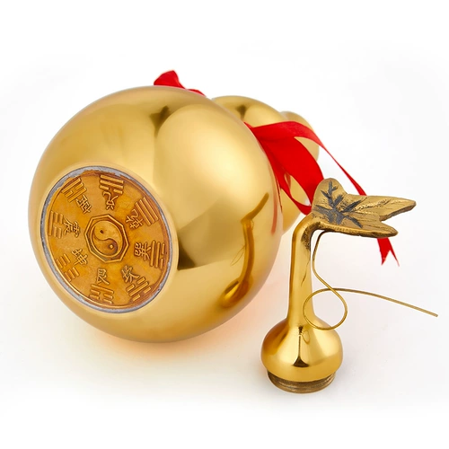 Медная тыква украшения все медная тыква байфу пинг Руйя открытая тыква