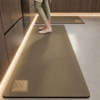Customizable home high-end simple absorbent kitchen floor mats