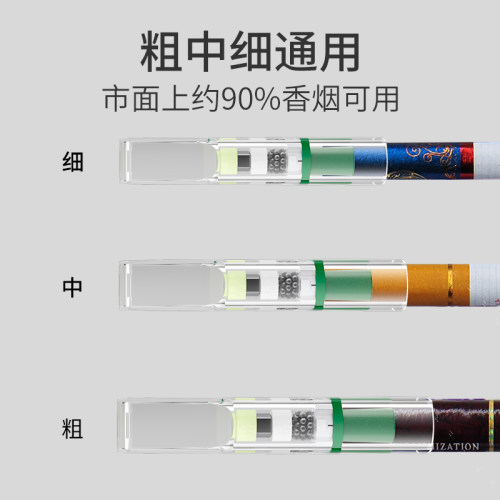 ZOBO正牌烟嘴过滤器一次性抛弃型三四五重粗中细支一体三用净烟器 - 图2