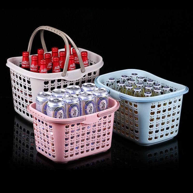 超市篮大号啤酒篮子小号买菜篮子草莓采摘篮购物篮手提篮塑料筐,淘宝优惠券,粉丝福利购,淘宝优惠卷