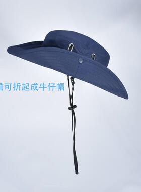 出游渔夫帽男女遮阳防晒户外加宽