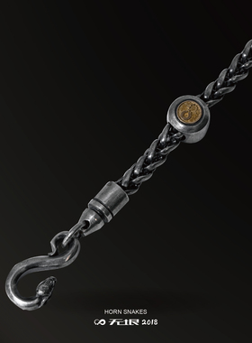 wuyin无垠925银18k时尚礼物手链