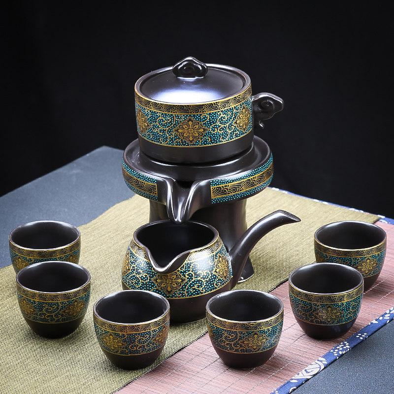懒人半全自动创意泡茶器陶瓷茶壶 豪祥家居功夫茶具