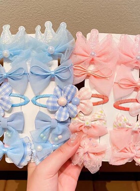 kids hair clips girls baby princess hairpins accessories set