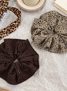6pcs/lot Fashion Women Girls Silky Satin Hair Scrunchies Sol