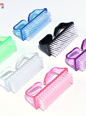 Handle Grip Nail Brush Hand Fingernail Cleaner Scrubbing Kit