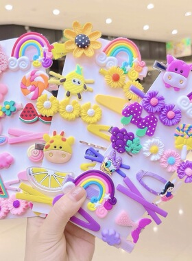 kids hair clips girls baby princess hairpins accessories set