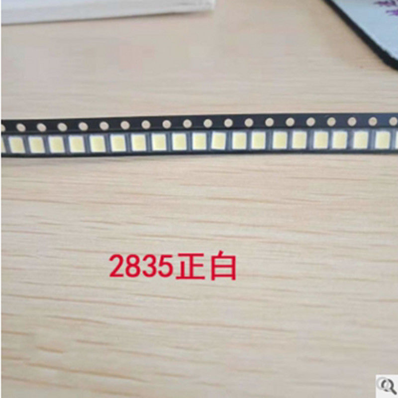 2835 3030正白暖白冷白光贴片高亮LED灯珠1W 3V 6V 9V 115-125LM-图0