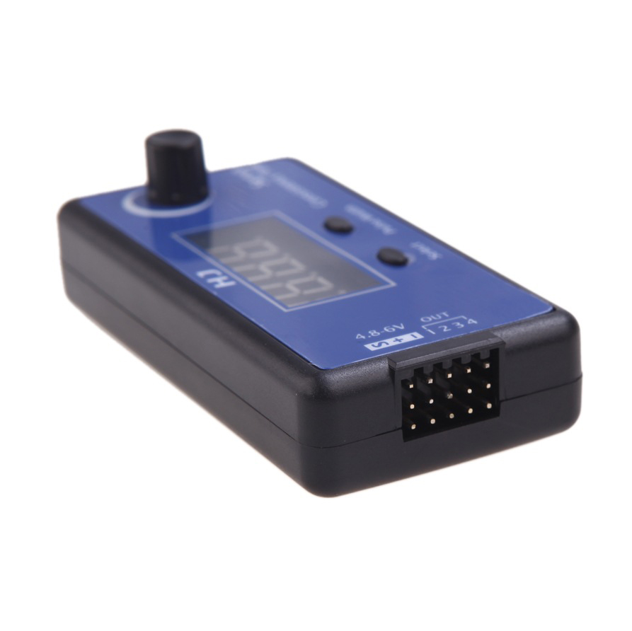 HJ 航模数字模拟舵机多功能测试仪 调速控制器电机电调油门控速器 - 图1