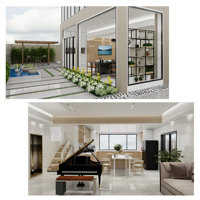 Interior decoration design, flat and elevation construction drawings, waterway layout drawings, circuit layout drawings, power distribution system construction drawings