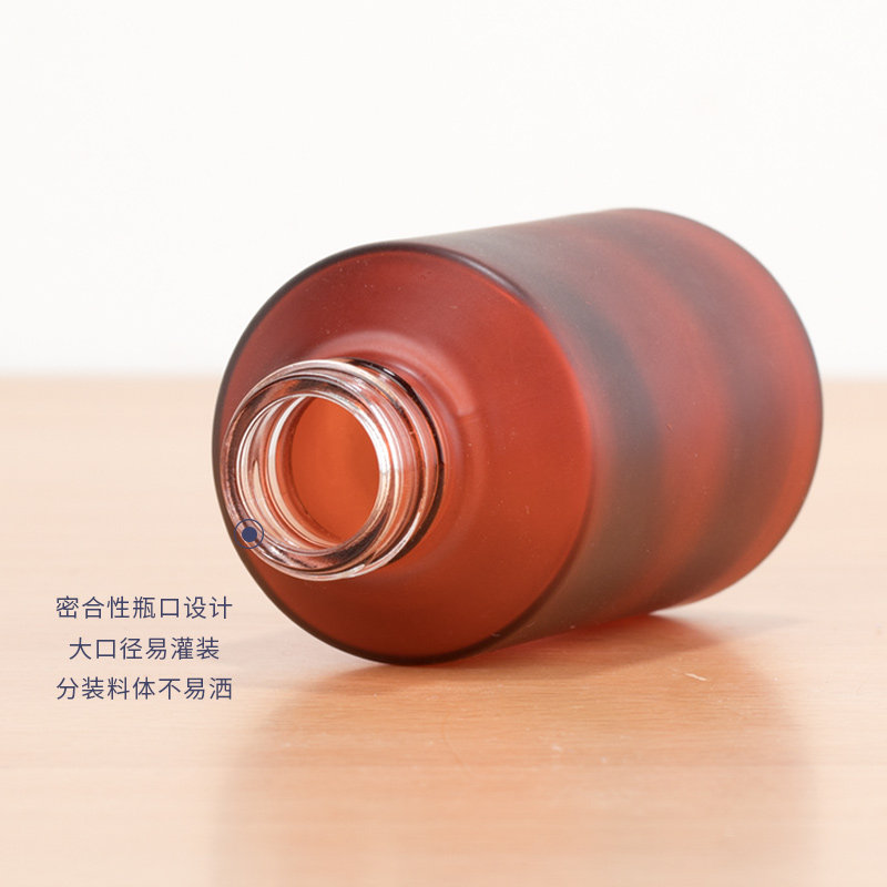 玻璃避光大容量按压式分装瓶化妆品空瓶子洗手液洗面奶洗发水乳液,淘宝优惠券,粉丝福利购,淘宝优惠卷