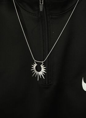 羽翼项链男潮钛钢不掉色简约百搭配饰女高级感嘻哈风欧美饰品