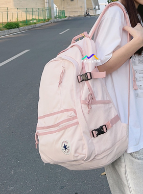 匡威书包女学生夏季中性休闲运动时尚便携背包大容量旅行包出游