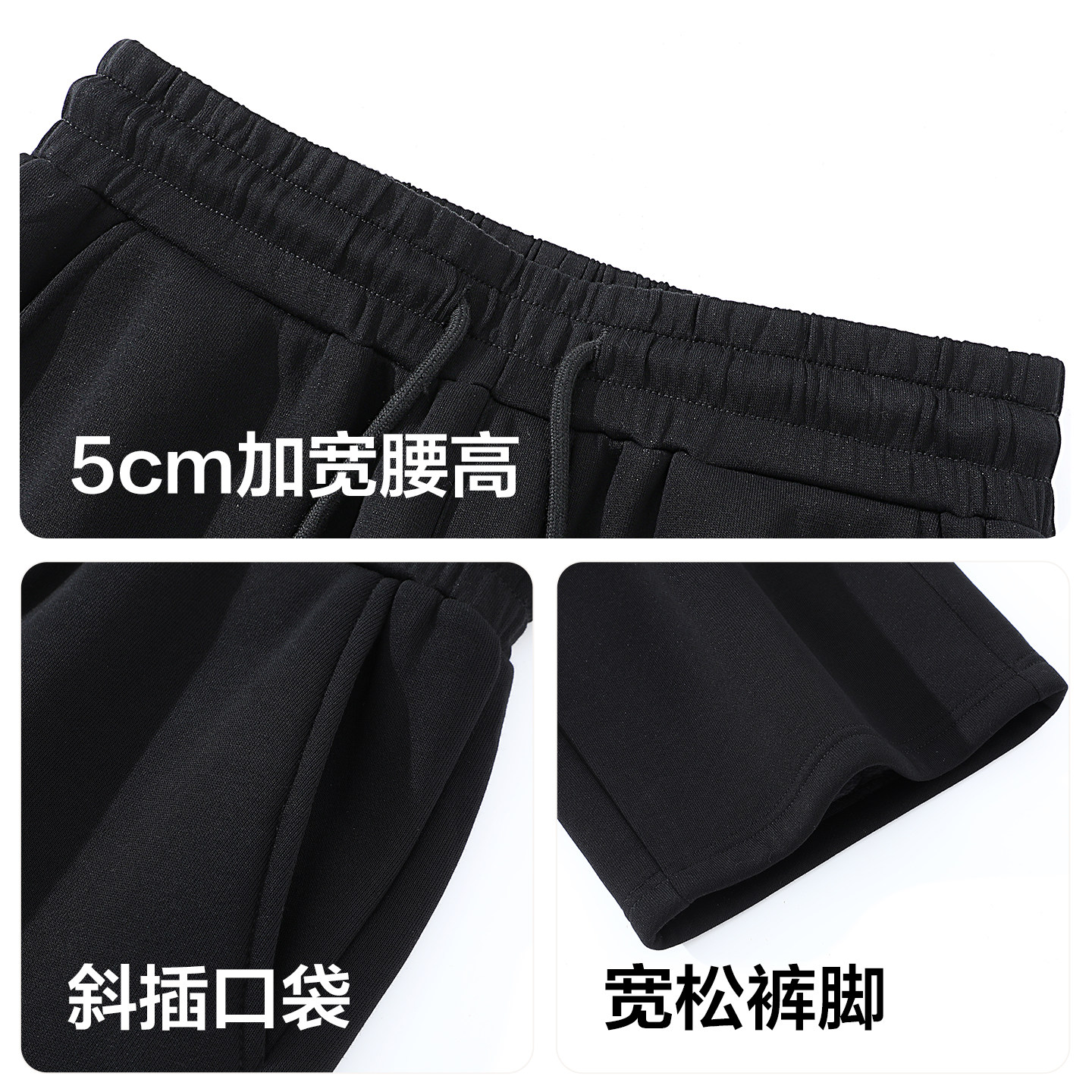 红豆加厚羊羔绒男士直筒裤冬季新款大码保暖加绒休闲阔腿裤pc,淘宝优惠券,粉丝福利购,淘宝优惠卷