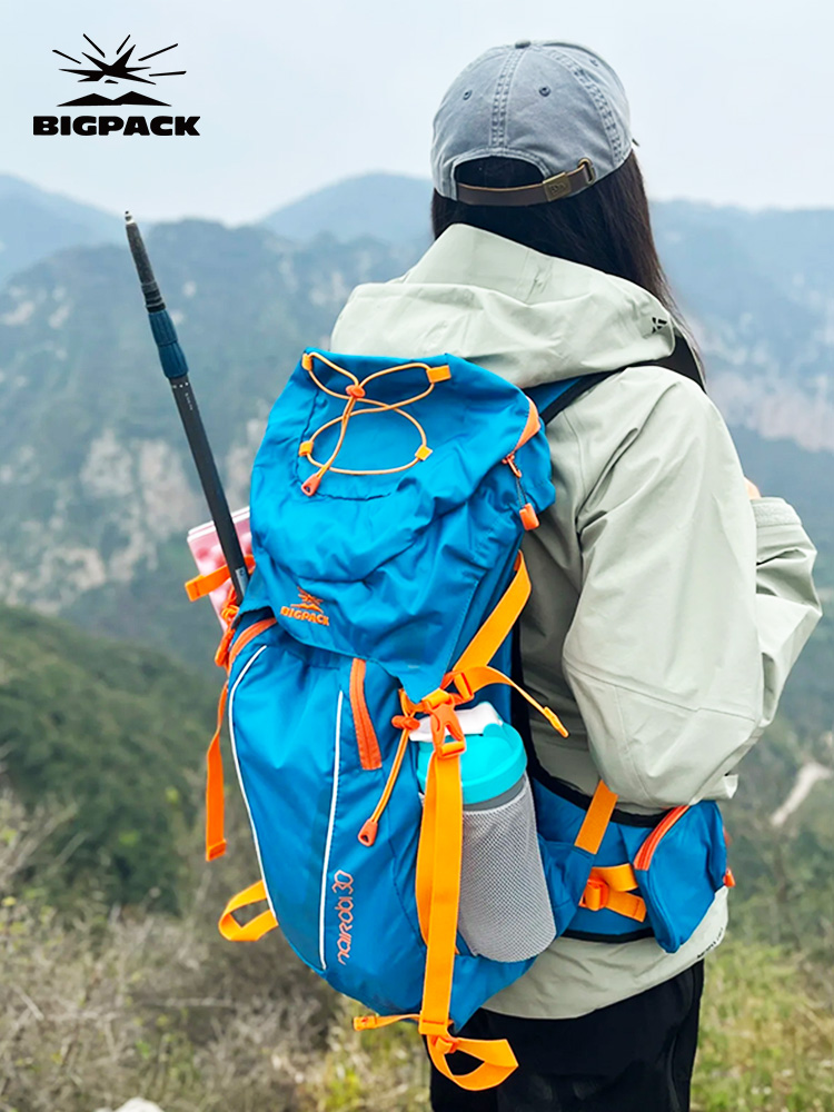 BIGPACK德国派格奈洛比2代户外登山包旅行徒步防水双肩包背包30L