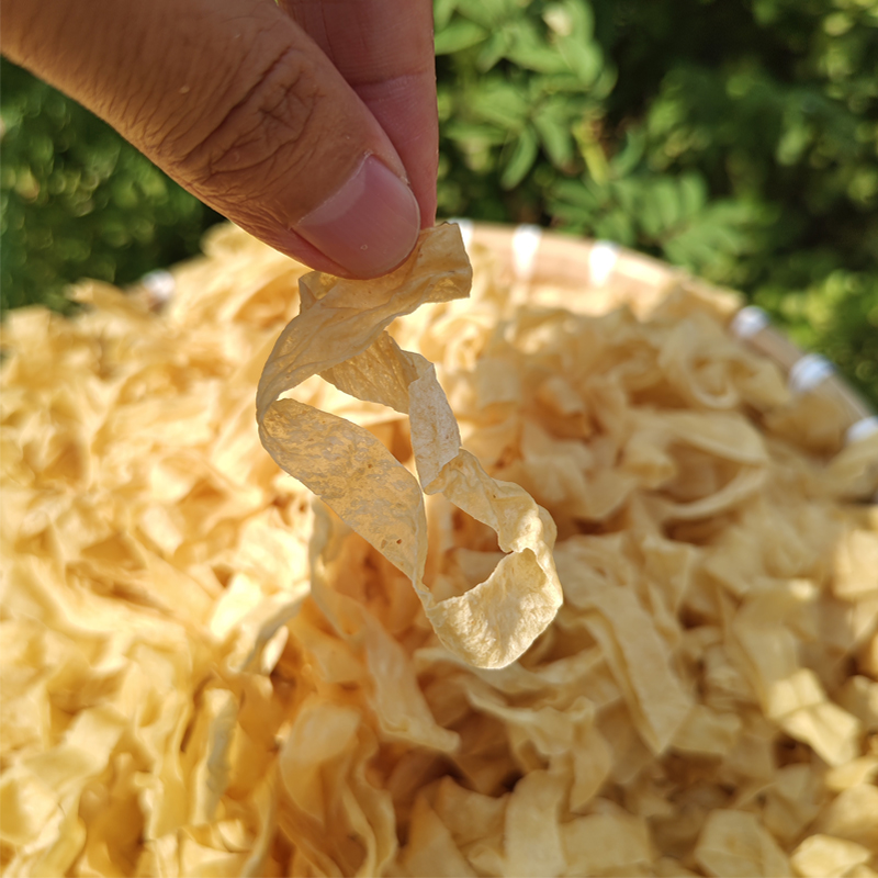 山东豆皮干货豆制品豆油皮人造肉蛋白肉豆腐皮凉拌菜麻辣烫不加盐-图2