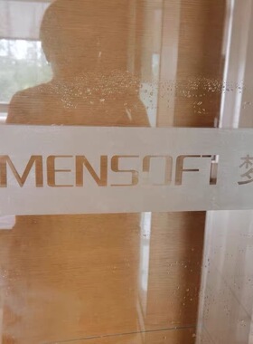 防撞条腰线镂空磨砂玻璃贴纸定制