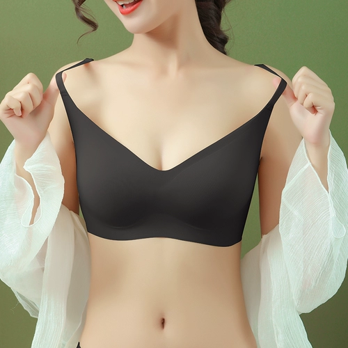 Бюстгальтер без косточек, поддерживающий бюстгальтер пуш-ап, ультратонкий жилет, тонкий бюстгалтер