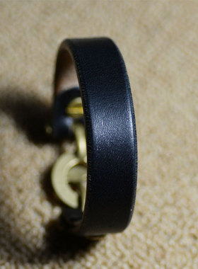 手作扣日本枥木鞍革手镯皮手环